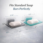 Self Adhesive Soap Holder  (Pack of 2)