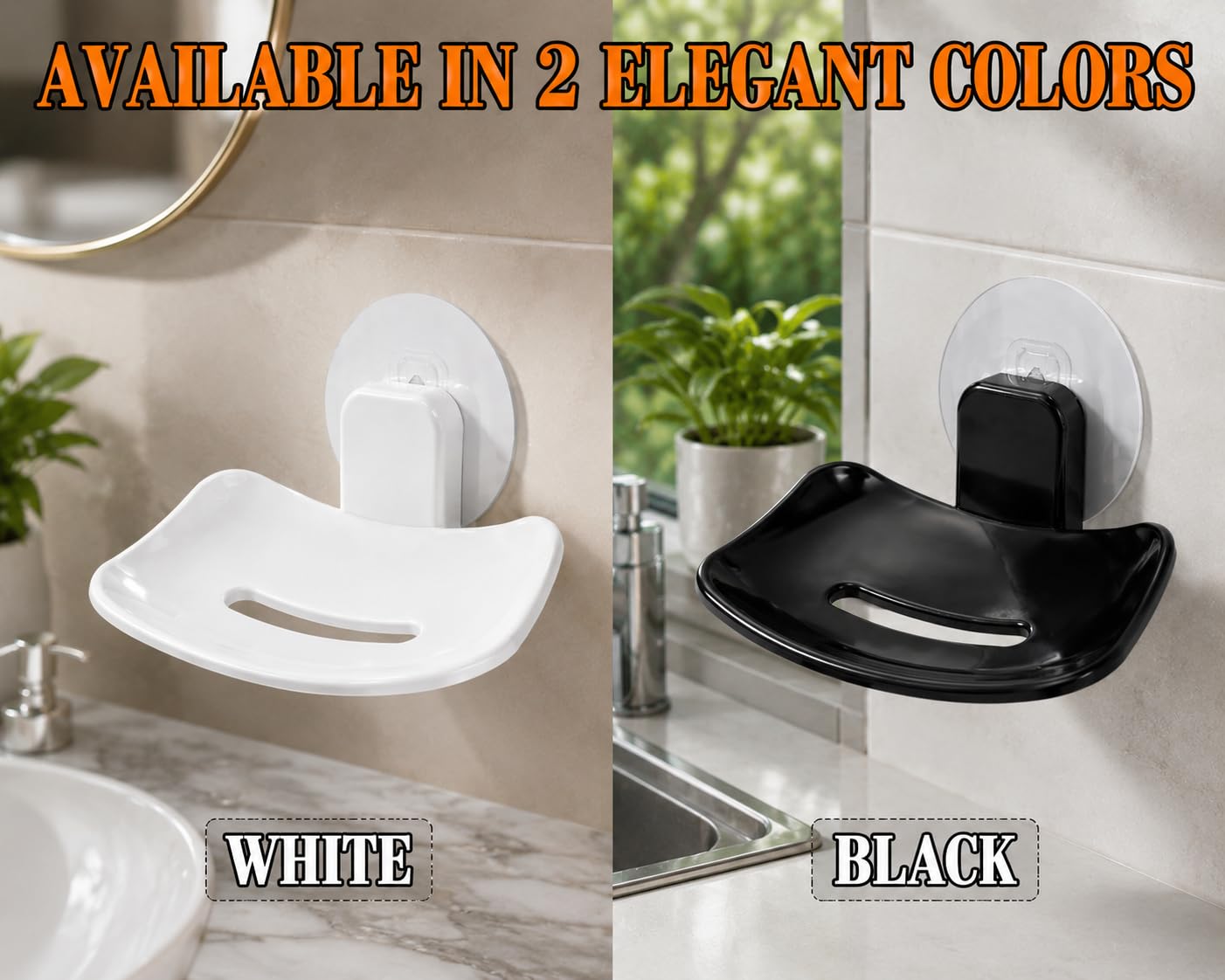 Self Adhesive Soap Holder  (Pack of 2)