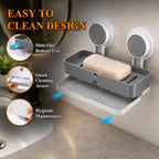 Self Adhesive Soap Holder  (Pack of 2)