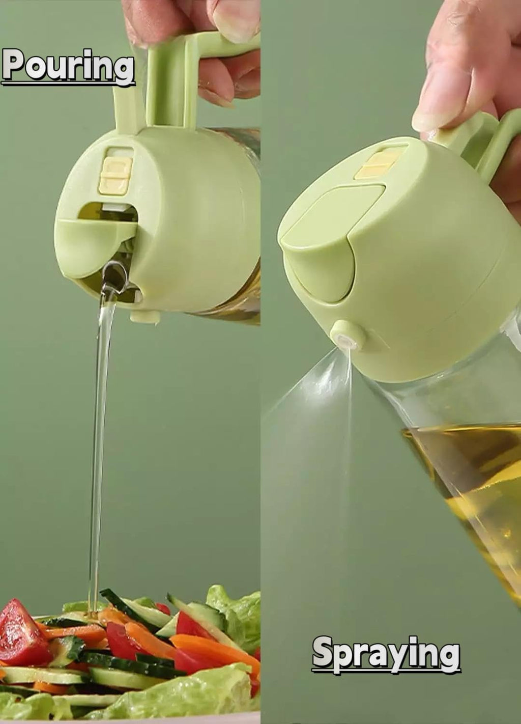 Glass Dispenser with Spray and Pour