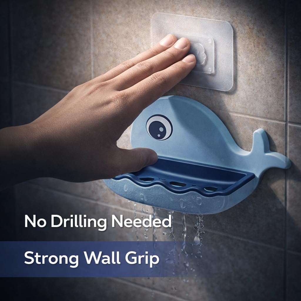 Self Adhesive Soap Holder  (Pack of 2)
