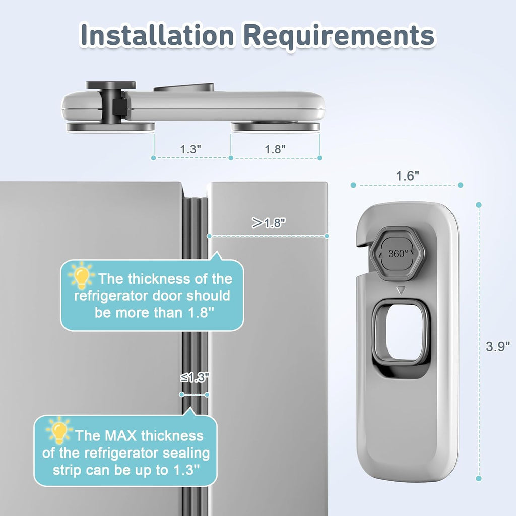 Refrigerator Door Lock( Child Safety )