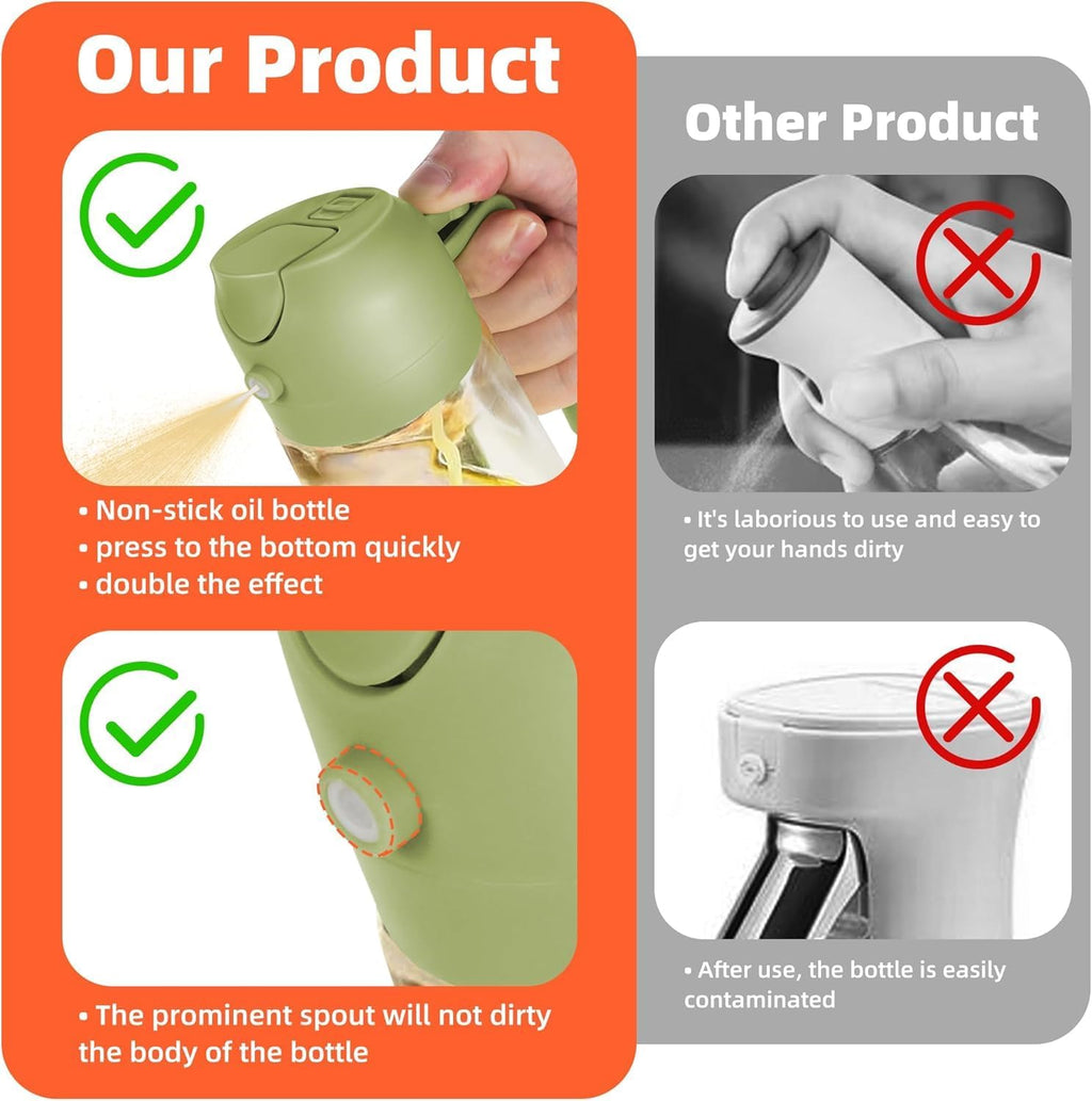 Glass Dispenser with Spray and Pour