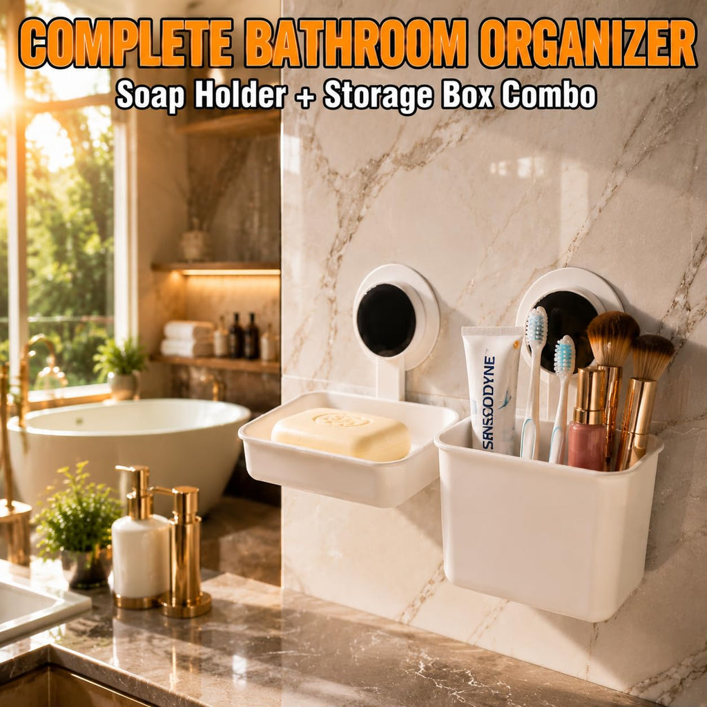 Self Adhesive Soap Holder  (Pack of 2)