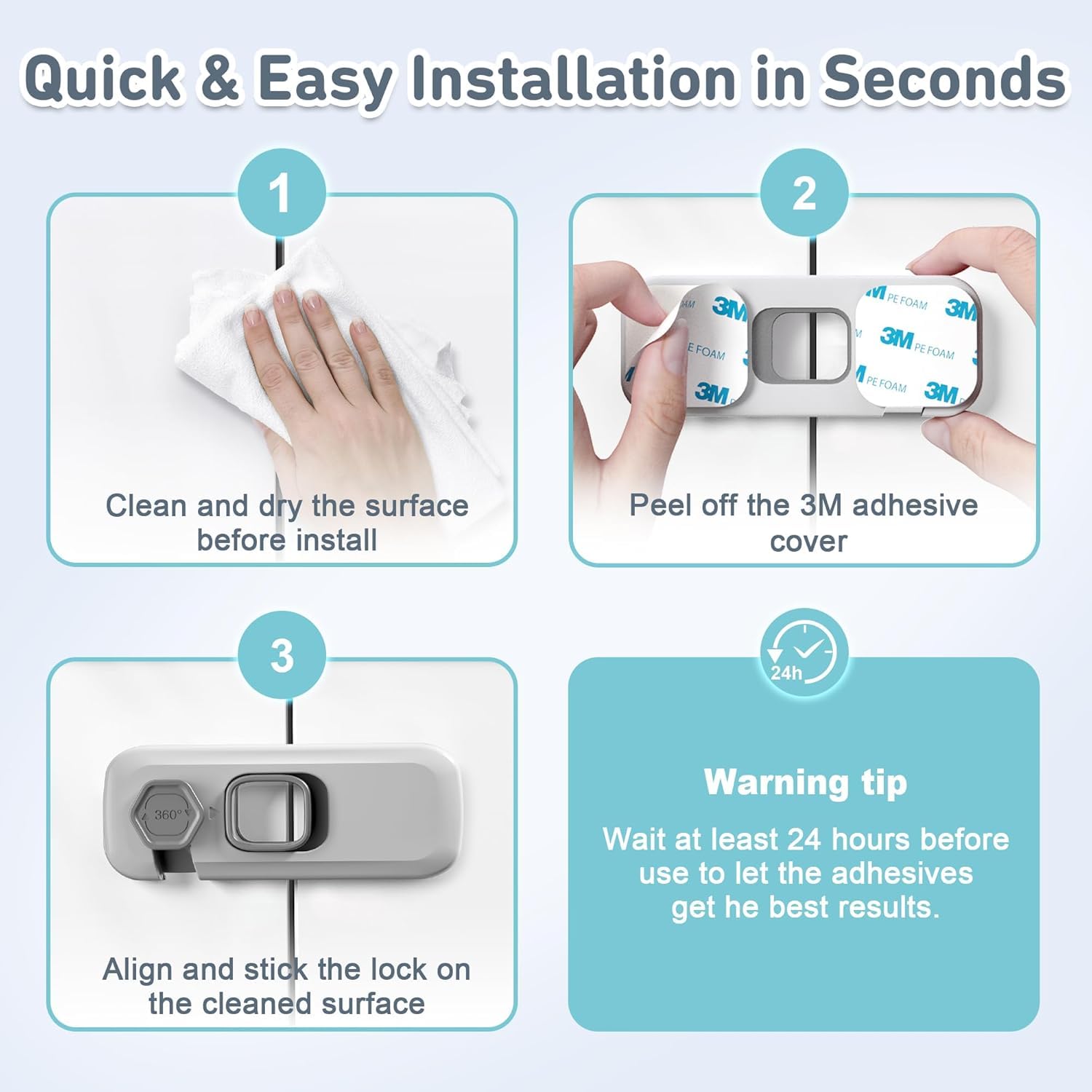 Refrigerator Door Lock( Child Safety )