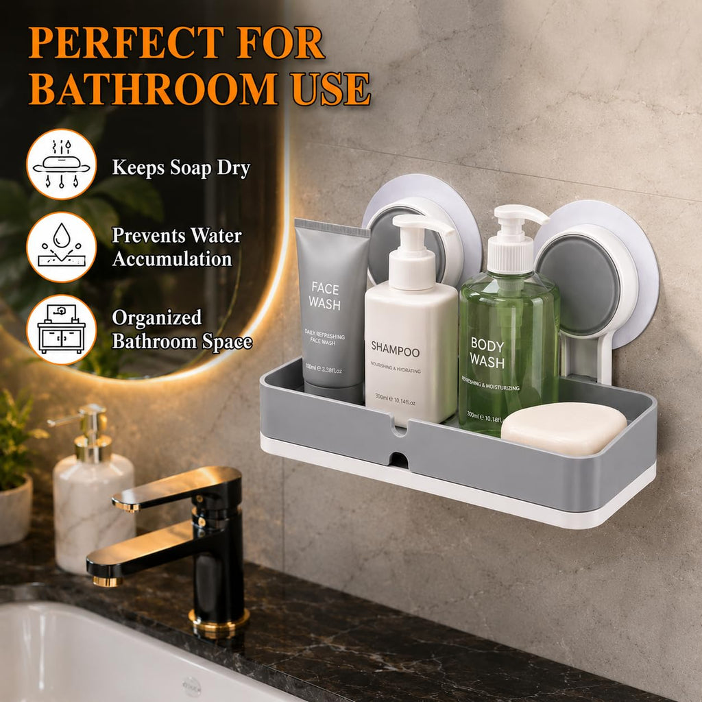 Self Adhesive Soap Holder  (Pack of 2)
