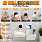Self Adhesive Soap Holder  (Pack of 2)