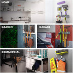 Mop and Broom Holder Wall Mount