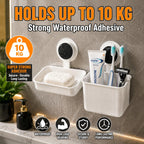 Self Adhesive Soap Holder  (Pack of 2)