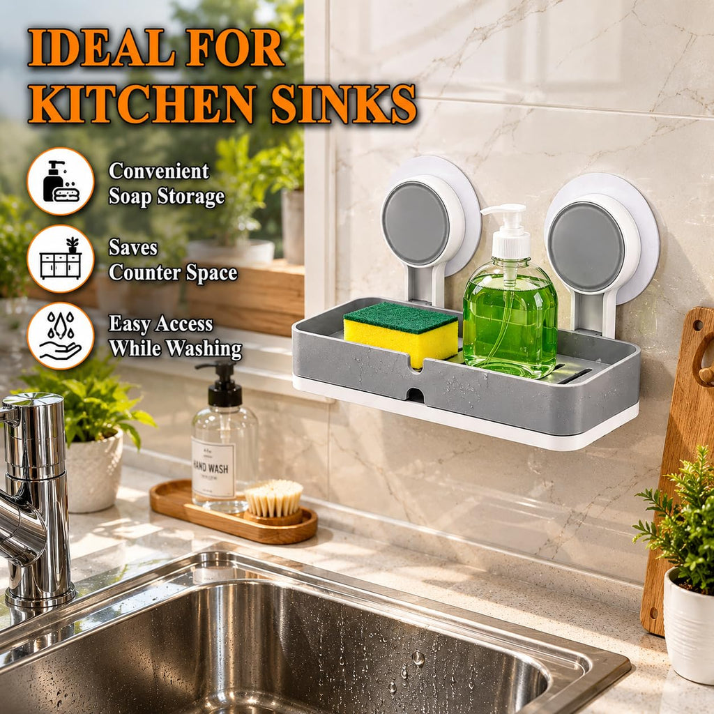 Self Adhesive Soap Holder  (Pack of 2)