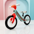 Kidsmate Zippy Balance Bike for Kids 2-6 Years | Adjustable Seat Height | Inbuilt Music & LED Light | Kids Bicycle with EVA Tyres | Perfect Balancing Cycle for Little Riders - Orange