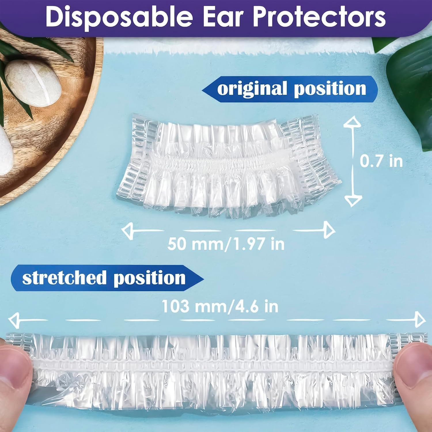 Disposable Ear Covers for Shower Waterproof