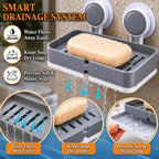 Self Adhesive Soap Holder  (Pack of 2)
